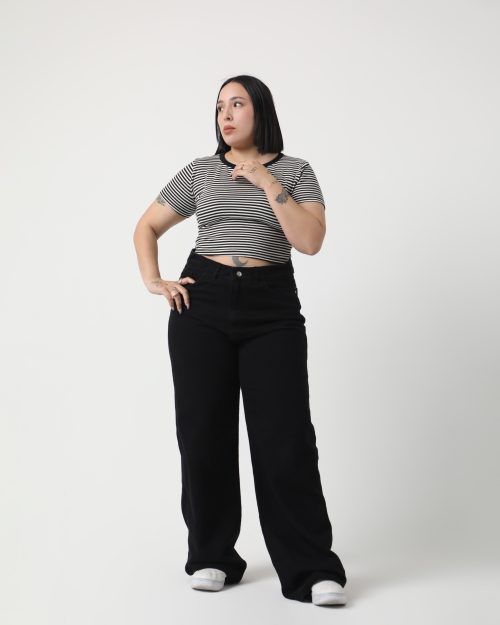WIDE LEG MELROSE rigido