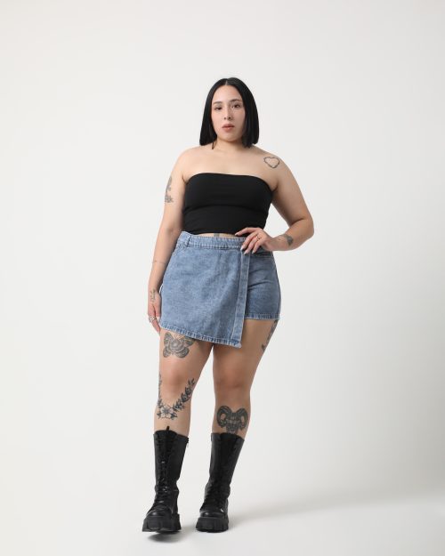 SHORT POLLERA COUR rigido