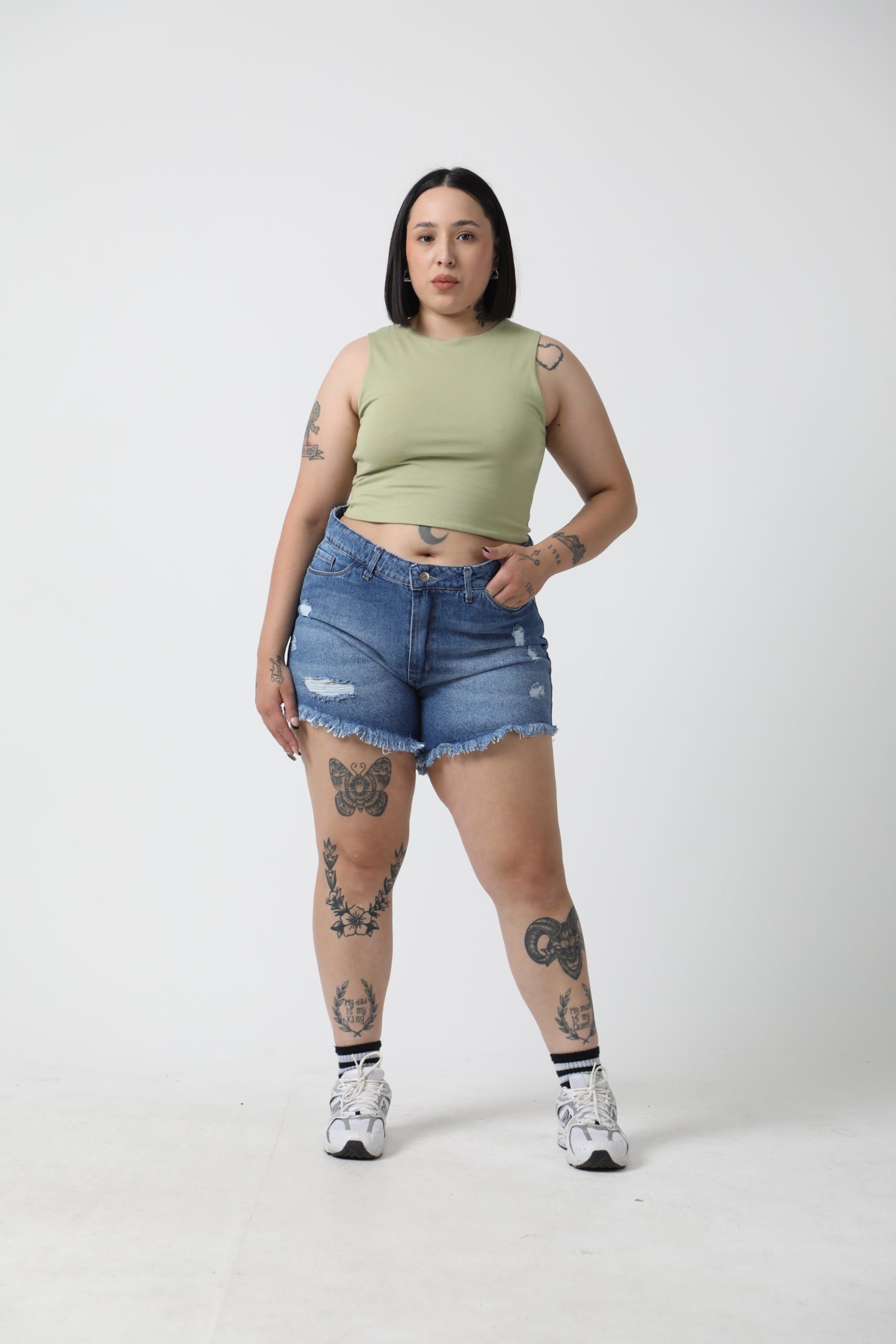 SHORT CON FLECOS MANLY rigido