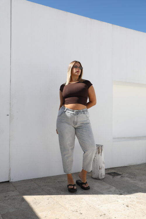 PANTALON BAGGY CINDY rigido