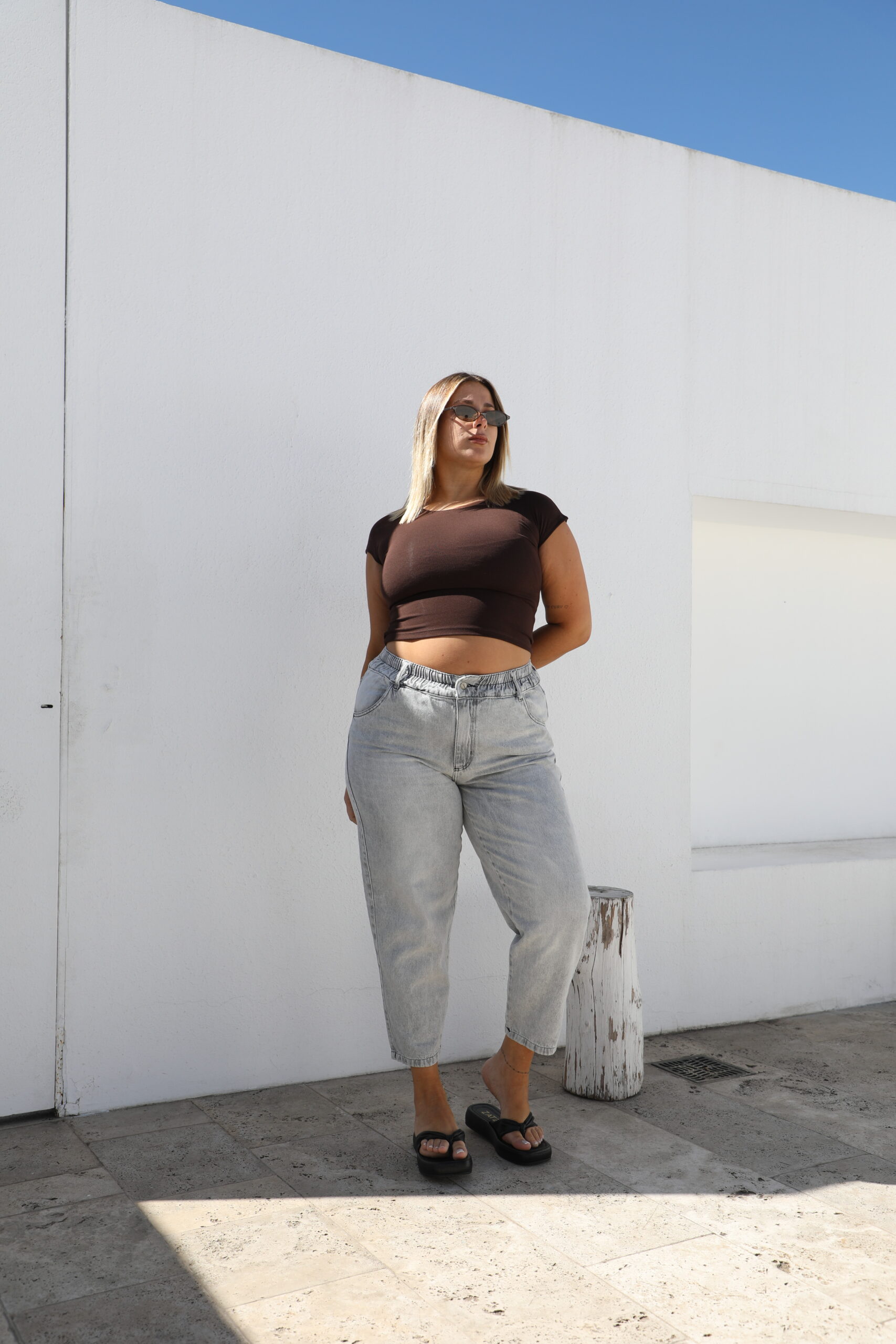 PANTALON BAGGY CINDY rigido