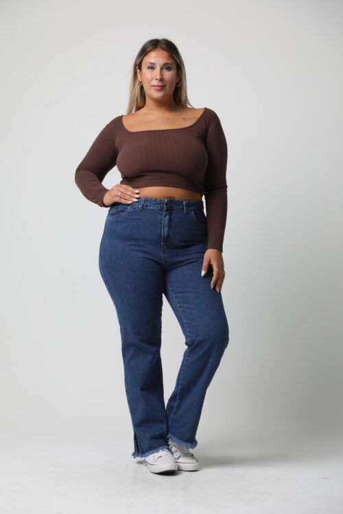 Alternative view of WIDE LEG CANNES CON TAJO Y FLECOS