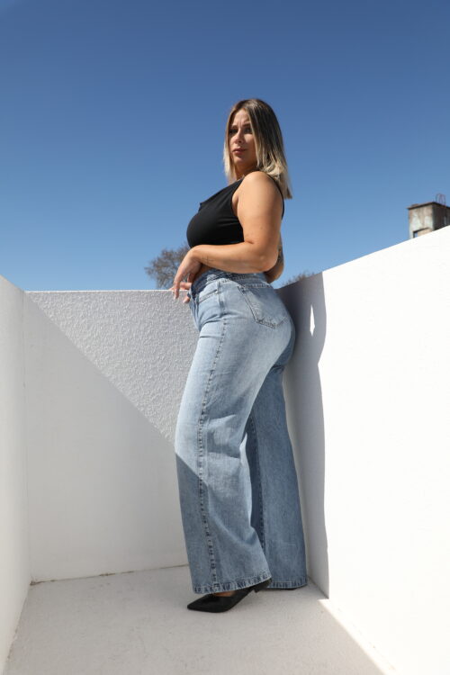 WIDE LEG CORAL rigido - Imagen 3