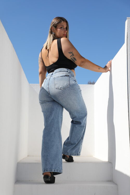 WIDE LEG CORAL rigido - Imagen 5