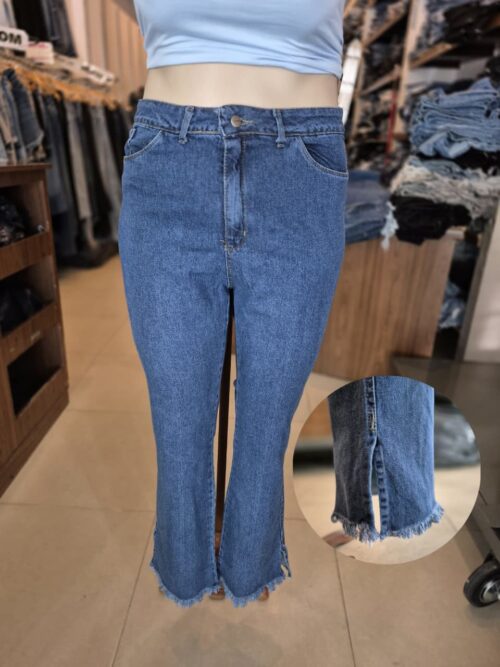 WIDE LEG CANNES CON TAJO Y FLECOS