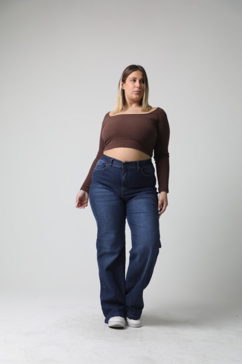 WIDE LEG HENRY 1/2 ELASTICO elastizado