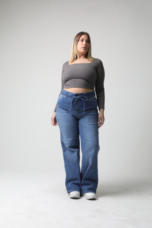 WIDE LEG GEORGIA CON TIRAS elastizado